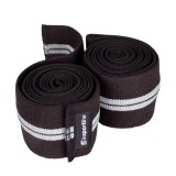 Benzi elastice pentru genunchi inSPORTline KneeWrap cu fixare velcro
