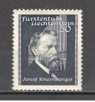Liechtenstein.1939 100 ani nastere J.Rheinberger-compozitor SL.9
