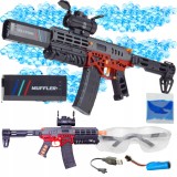 SET DE PISTOL AUTOMAT CU PUȘCĂ MARE + JUCĂRIE CU BILE DE BATERIE GRATUITĂ