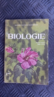 BIOLOGIE CLASA A IX A MINISTERUL EDUCATIEI SI INVATAMANTULUI foto