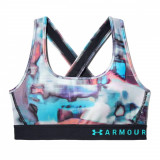 Bustiera Under Armour Armour Mid Crossback Printed Bra