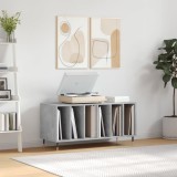 vidaXL Dulap pentru discuri gri beton, 100x38x48 cm, lemn prelucrat 831744