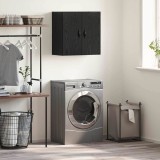VidaXL Dulap de perete Stejar negru 60 x 31 x 60 cm Lemn compozit 879551