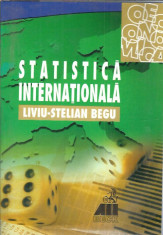 Statistica internationala - Liviu Stelian Begu foto