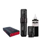 Kit Tatuaje, DRAGONHAWK Mast Fold, 2 baterii, Pachet Complet Consumabile