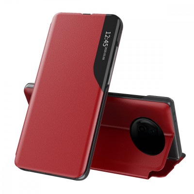 Husa pentru Xiaomi Redmi Note 9T, Techsuit eFold Series, Red foto