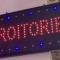 Reclama Text LED - CROITORIE - / animatie luminoasa dinamica