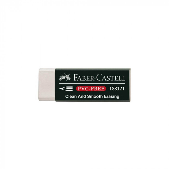 Radiera Faber-Castell 7081N 20, Alba, Radiera Faber-Castell, Radiere Faber-Castell, Faber-Castell 7081N 20 Radiera, Faber-Castell Radiera, Radiera Bun