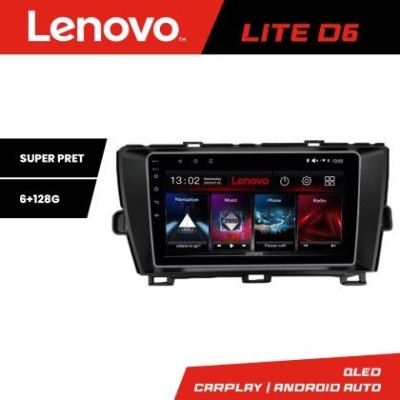 Navigatie Toyota Prius 2009-2014 Lenovo Kit-TY39 8 core 6+128 GB Android Waze USB Navigatie Internet Youtube Radio CarStore Technology foto