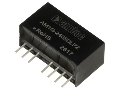 Convertor DC/DC 1W 5V 100mA SIP8 - AIMTEC foto
