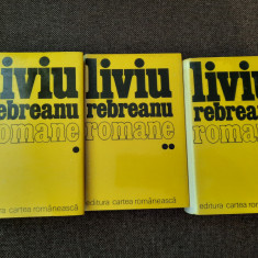 LIVIU REBREANU~ ROMANE 3 VOLUME CARTONATE