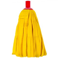 Rezerva Mop, 33 cm, Microfibra, Galben foto