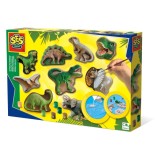 Cumpara ieftin Set creativ mulaj si pictura - Lumea dinozaurilor, SES Creative