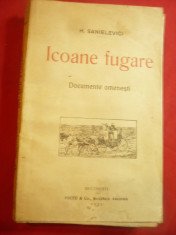 N.Sanielevici - Icoane Fugare - Prima Ed. 1921 Socec ,cu semnatura de control foto