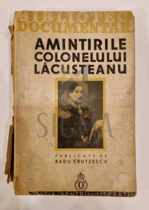 AMINTIRILE COLONELULUI LACUSTEANU