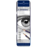 Set 6 Creioane Grafit Faber-Castell Goldfaber, Faber Castell