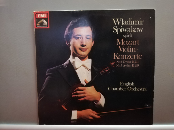 Vladimir Spiwakow - Mozart &ndash; Violin Concerto no 2 &amp; 5 (1979/EMI/RFG) - Vinil/M