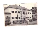 Foto de dimensiunea unei CP Satu Mare, cladire in constructie, 1936, stare foarte buna