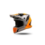 MBS Casca copii motocross/enduro Ufo Plast Korey, gri/portocaliu, S, Cod Produs: HE13600EFS