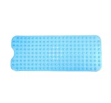 Covor de baie Kateluo, PVC, albastru, 40 x 100 cm