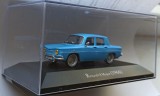 Macheta Renault 8 Major 1966 (Dacia 1100) bleu - IXO/Altaya 1/43, 1:43