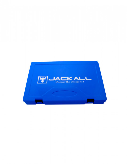 Cutie pentru Naluci Jackall 2800D Tackle M, Culoare Blue, 27.5x18.5x3.9cm