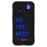 Husa compatibila cu samsung galaxy a23, personalizata shockproof rugged, camera protect, negru