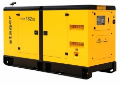 Generator insonorizat Stager YDY182S3, 182kVA, 238A, 1500rpm, trifazat, diesel foto