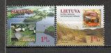 Lituania.1999 EUROPA-Natura si parcuri nationale GL.47, Nestampilat