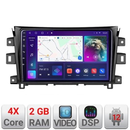 Navigatie NIssan Navara 2017- A-NAVARA17 2+32 GB Android Waze USB Navigatie Internet Youtube Radio CarStore Technology