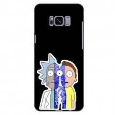 Husa compatibila cu Samsung Galaxy S8+ Plus Silicon Gel Tpu Model Rick And Morty Connected