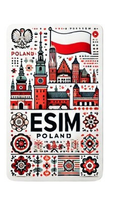 eSIM Poland, 50GB, 30 Days, Standard foto