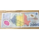 (1) Romania bancnota 2000 lei 1999