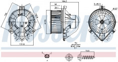 Ventilator habitaclu MINI (R50, R53), (R52) 1.4D 1.6 intre 2001-2007 foto