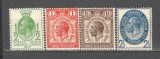 Anglia/Marea Britanie.1929 Congres mondial de Posta Londra 4 buc. GA.76