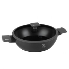 Cratita cu capac, 30 cm ,4.5 l Antracit Berlinger Haus BH 8129