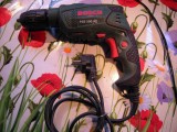 Masina electrica de gaurit Bosch PSB 500 RE - DEFECTA (electric functioneaza dar dantura catre mandrina este deteriorata), pt. piese sau depanare