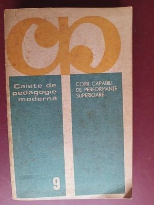 Copiii capabili de performante superioare- Tiberiu Bogdan foto