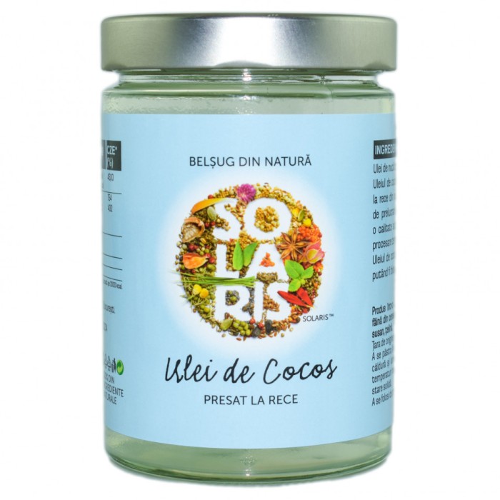 ULEI COCOS (borcan) 500ml SOLARIS