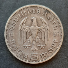 5 Reichsmark 1936, litera A, Germania - G 3561