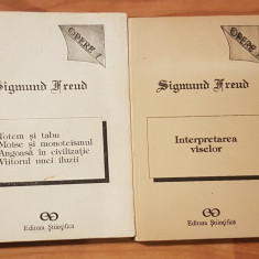 Set 2 carti de Sigmund Freud. Opere 1 + 2