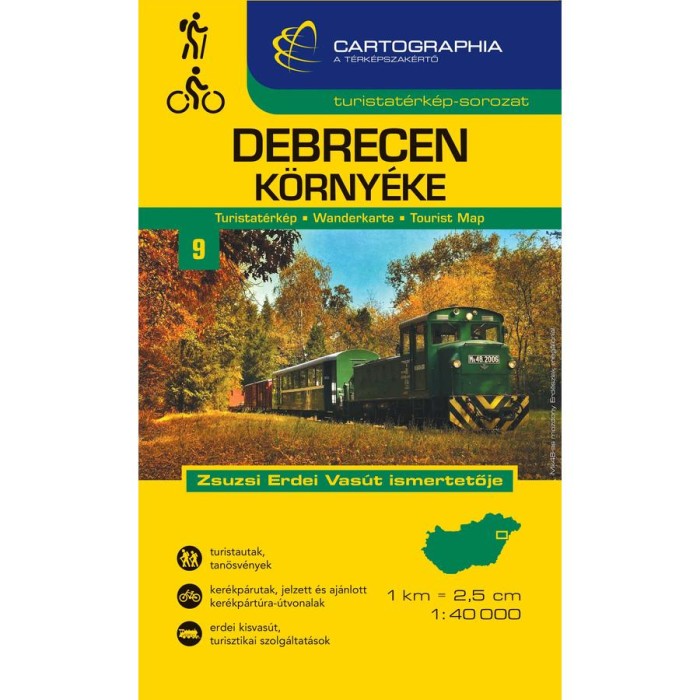 Debrecen k&ouml;rny&eacute;ke turistat&eacute;rk&eacute;p