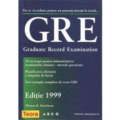 G.R.E. Graduate Record Examination - Thomas H. Martinson