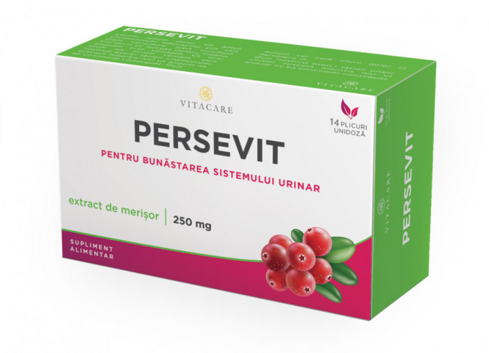 Persevit&reg; 250mg - Protecție și Susținere pentru Sănătatea Tractului Urinar