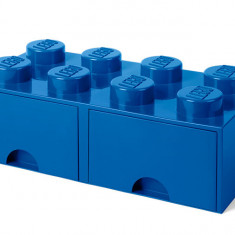 LEGO Cutie depozitare LEGO 2x4 cu sertare, albastru Quality Brand