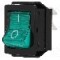 Intrerupator OFF-ON, 2 pozitii, DPST, BULGIN - C1353VQGBG3602AW