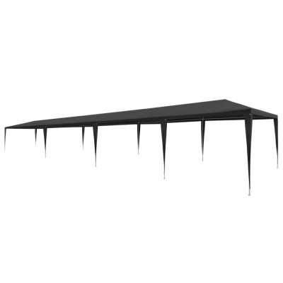 vidaXL Cort de petrecere, antracit, 3 x 12 m, PE foto