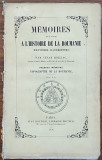 Cesar Bolliac Memoires pour servir a l&#039;histoire de la Roumanie 1856 carte veche