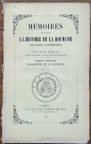 Cesar Bolliac Memoires pour servir a l&#039;histoire de la Roumanie 1856 carte veche