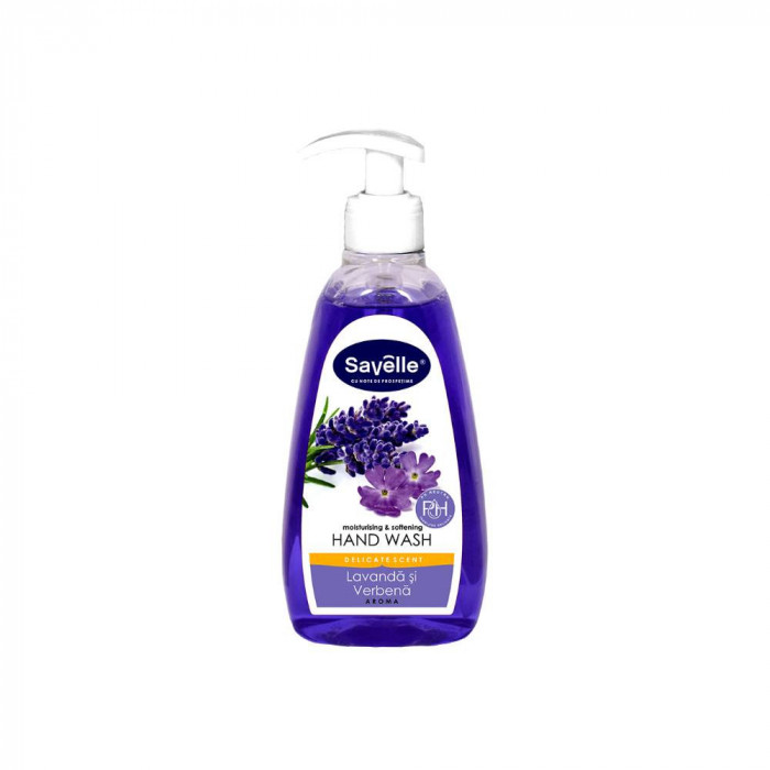 Sapun Lichid cu Pompita Savelle Lavanda si Verbena, 500 ml, Sapunuri Lichide, Sapun Tip Lichid, Sapun Maini, Sapun pentru Maini, Sapun cu Pompita, Sap